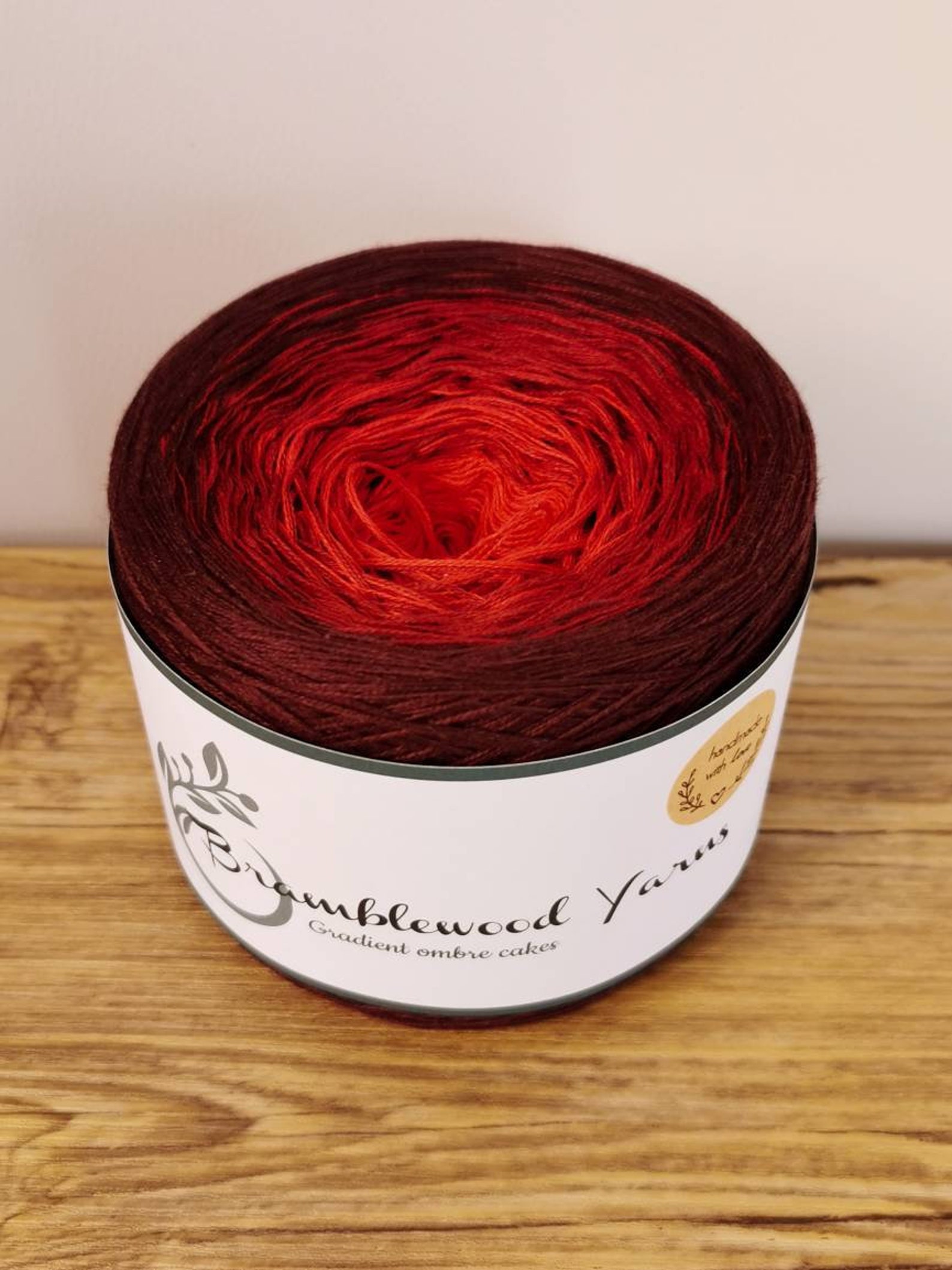 Gradient Yarn Cake Ombre Effect Yarn Cake 50 Etsy UK