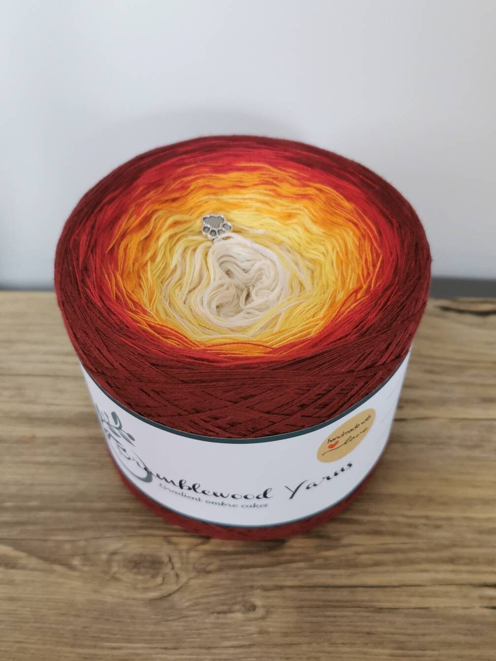 Gradient Yarn Cake Ombre Effect Yarn Cake Etsy UK