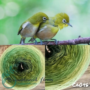 Gradient yarn cake, ombre effect yarn cake, 50cotton/50%acrylic yarn cake CA046