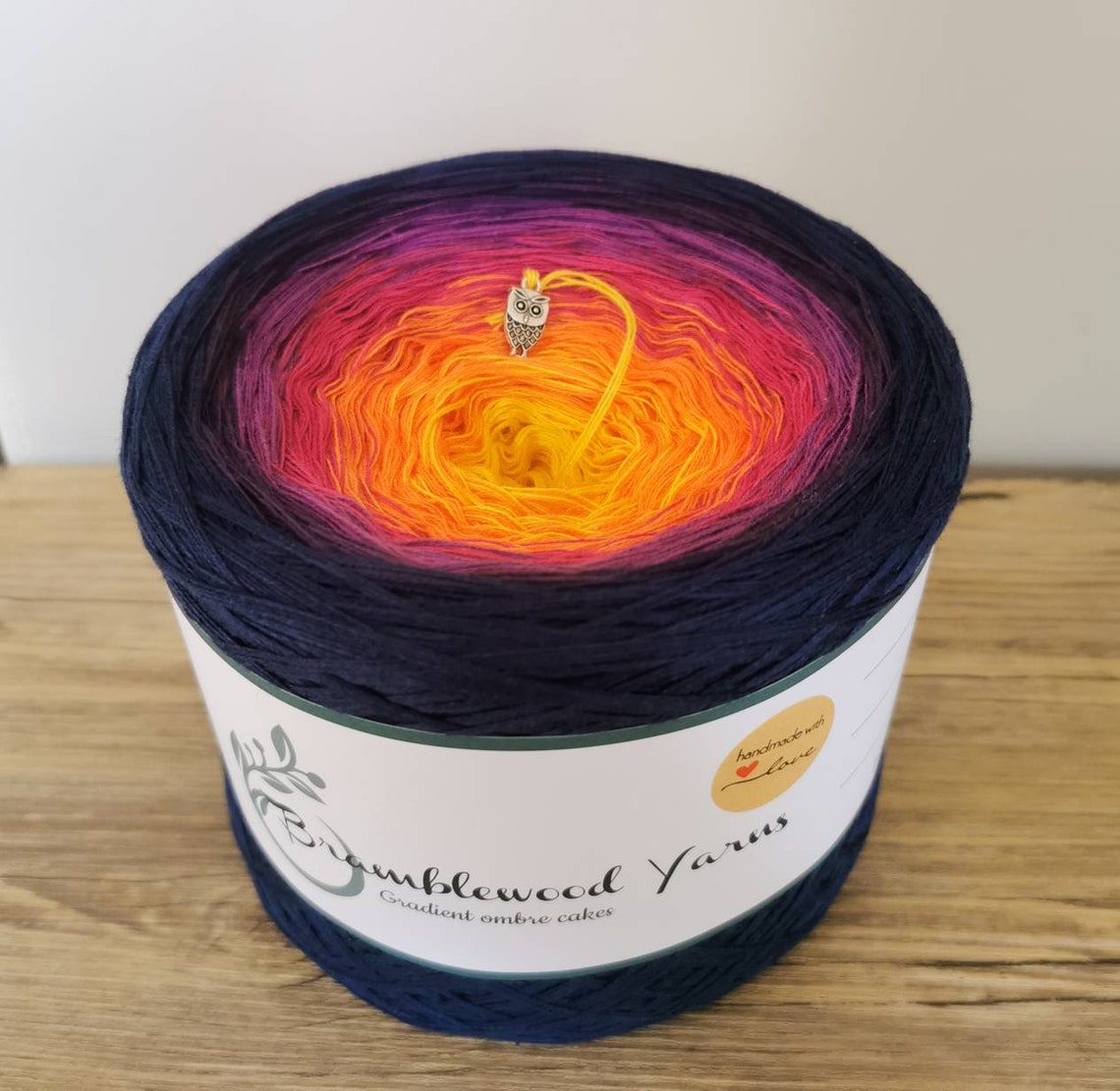 Gradient Yarn Cake Ombre Effect Yarn Cake Etsy UK