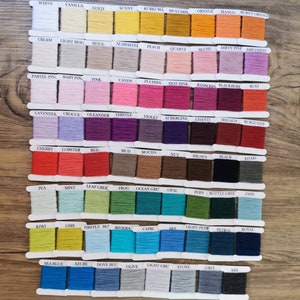 Make your own colourway gradient yarn cake, 50% cotton/50acrylic ombre cakes