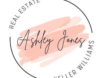 Real Estate Logo, Realtor Logo, Editable Logo, Canva Template, Premade Logo, Real Estate Marketing, Real Estate Branding
