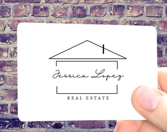 Real Estate Logo, Realtor Logo, Editable Logo, Canva Template, Premade Logo, Real Estate Marketing, Real Estate Branding