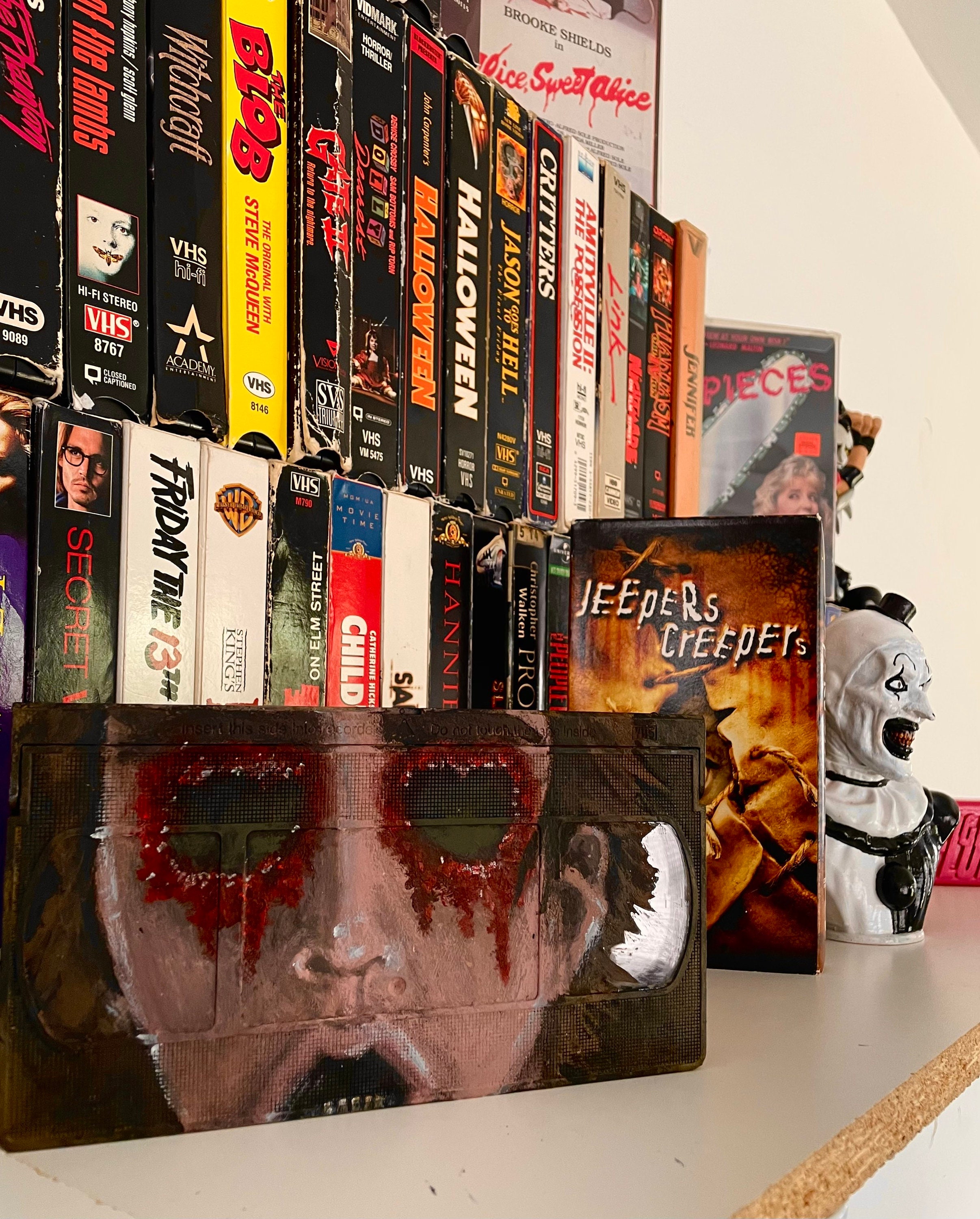 Jeepers Creepers Darry End Scene Painted Horror VHS Art Etsy