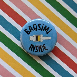 Diabetes Buttons, Type 1 Diabetes Pins , Diabetes Medical Alert Buttons, Diabetes Pins, Baqsimi Button, Glucagon Button image 6