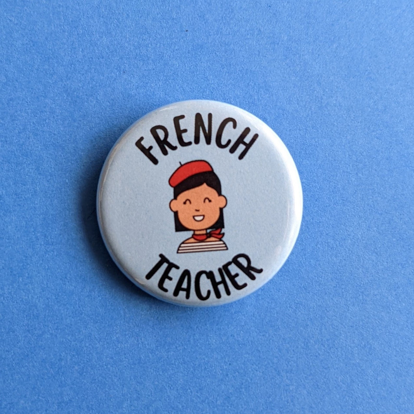 Pin In French French Teacher Pins, World Language Teacher Gifts, French Teacher Gifts ...