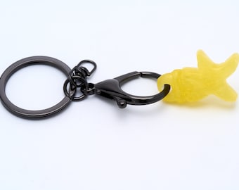 Starfish Reusable HOT Coffee Cup Stopper Keychain