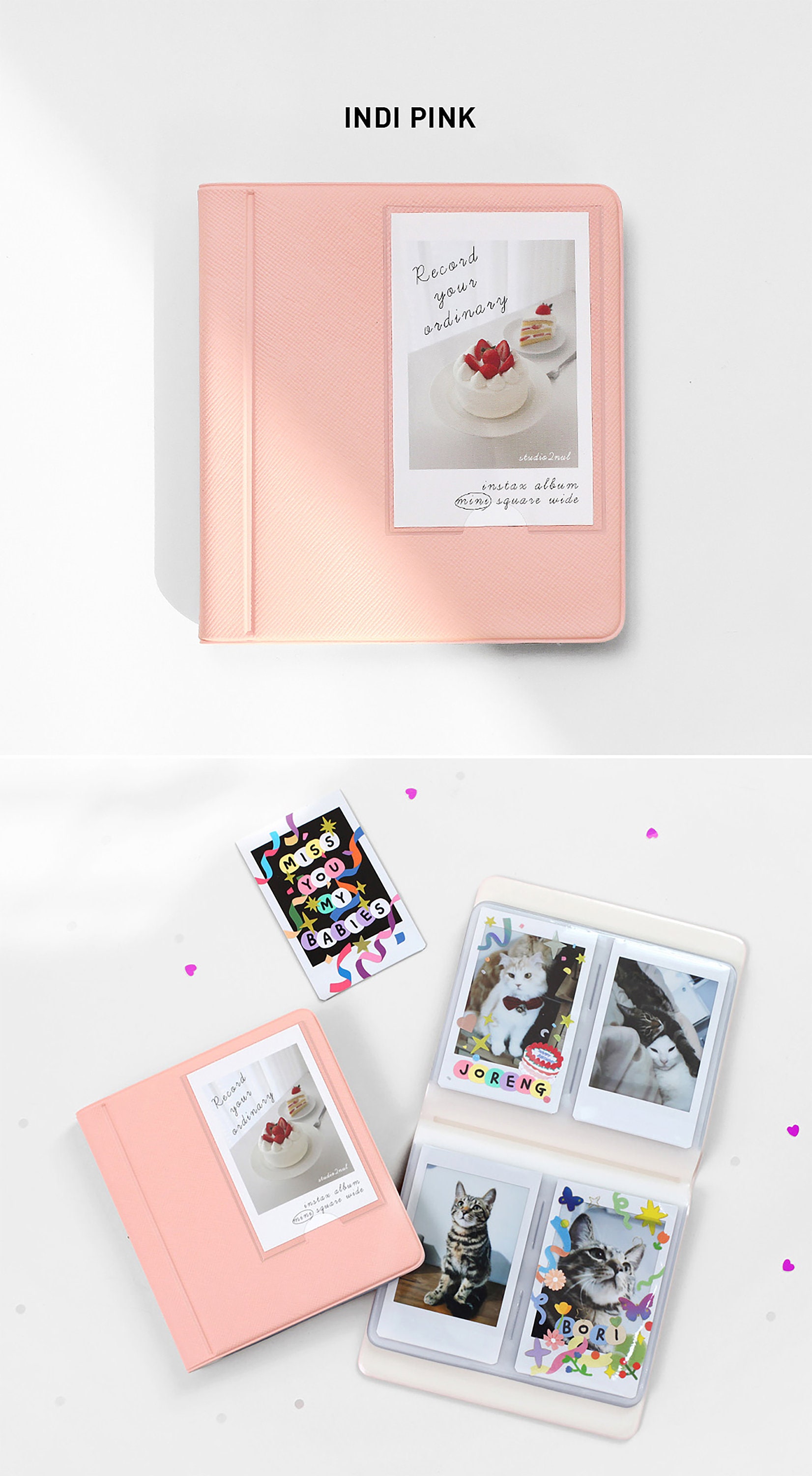 Instax Mini Photo Album / Instax Mini Photo Pockets Frame / Etsy