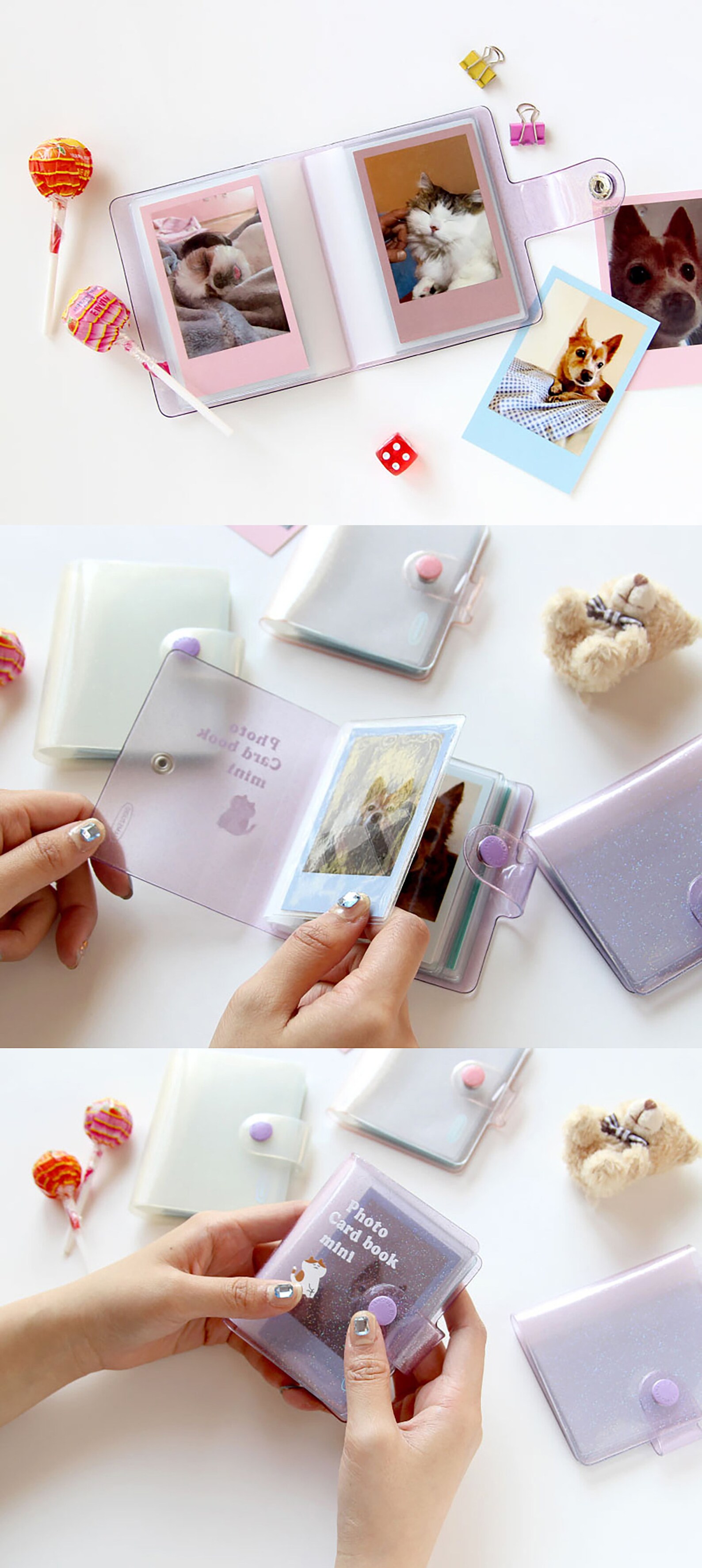 Photocard Binder Small / Instax Mini Photo Album / Photocard Etsy
