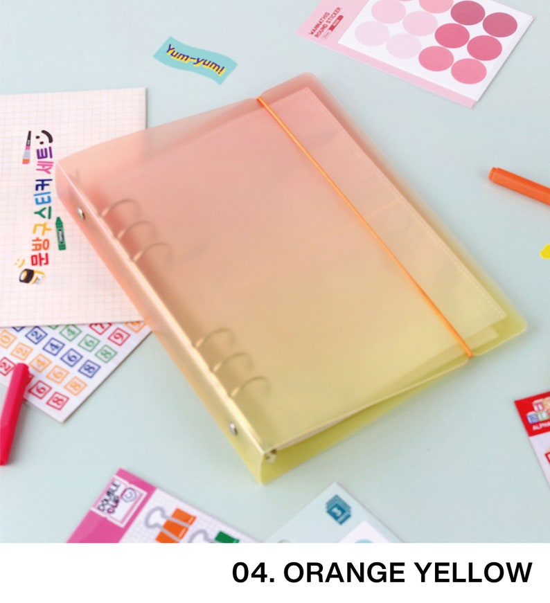 Colors A5 6 Ring Binder Cover / Photocard Binder Book / Etsy