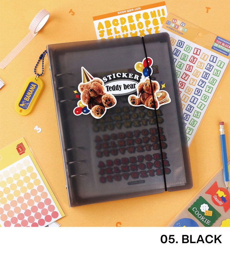 Colors A5 6 Ring Binder Cover / Photocard Binder Book / Etsy