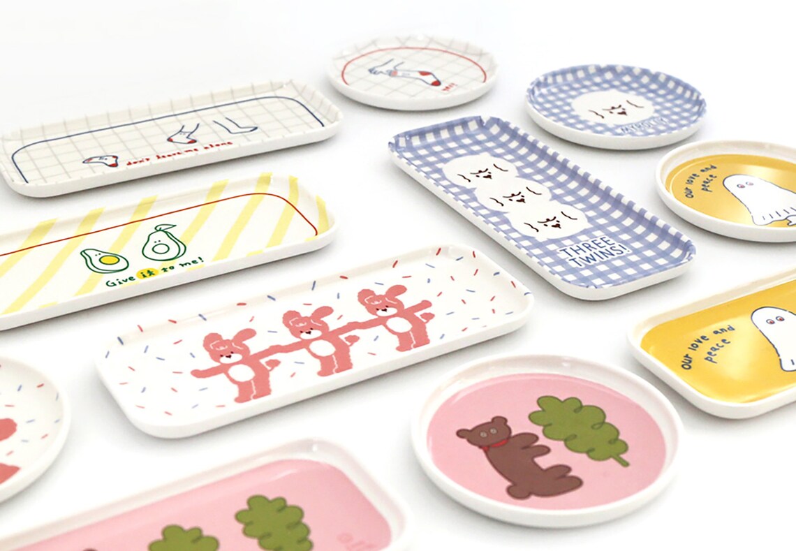 Desk Tray Organizer / Desk Accessories Cute / Pen Organizer Etsy