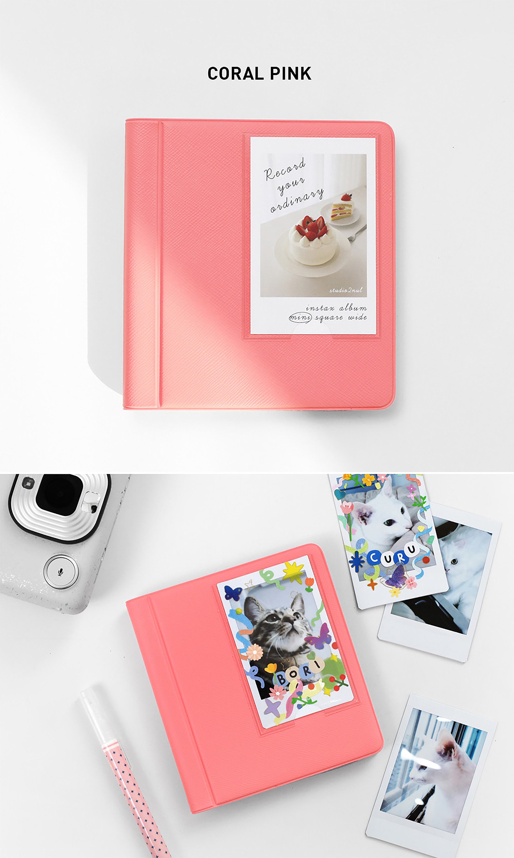 Instax Mini Photo Album / Instax Mini Photo Pockets Frame / Etsy