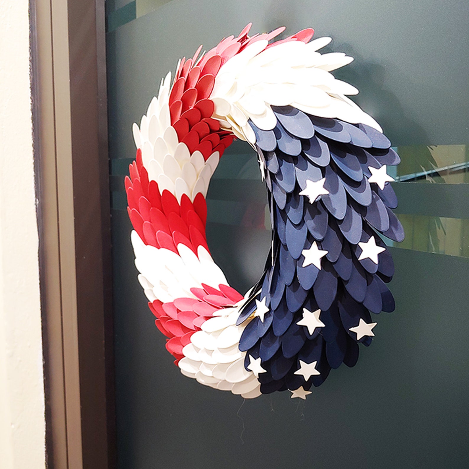 Handmade American Eagle Wreath American Eagle Wreath Etsy