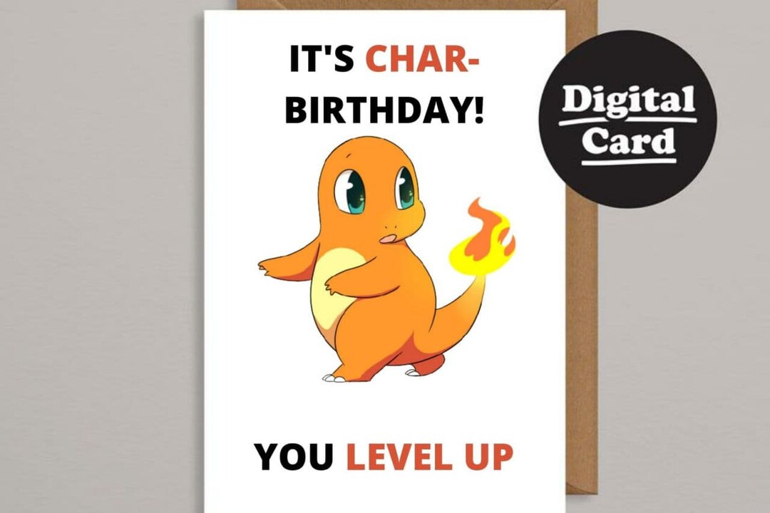 Printable Birthday Card. Downloadable Birthday Card. Digital Birthday Card. Instant Download ...
