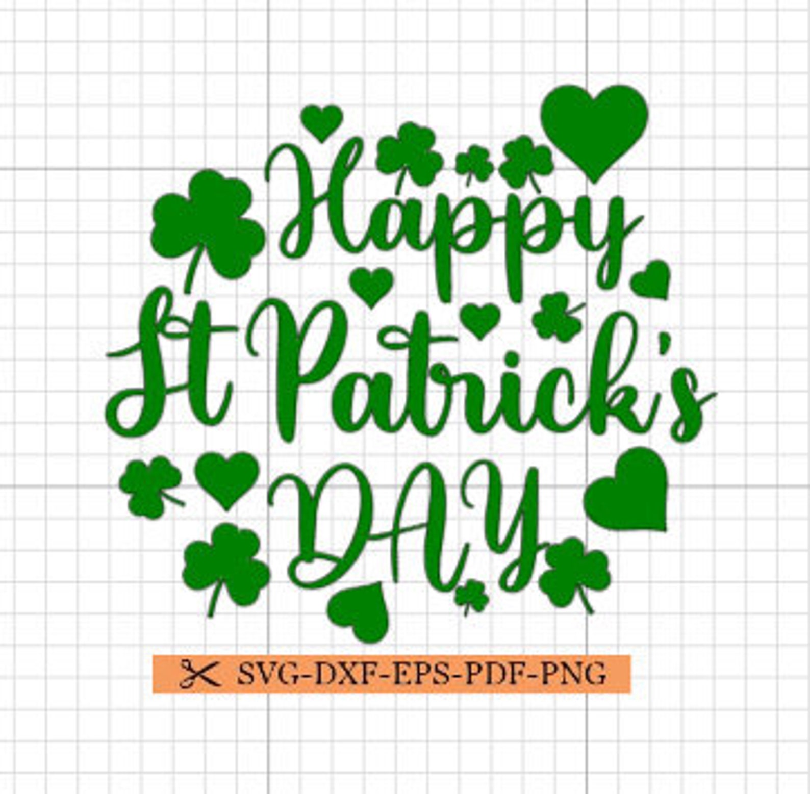 Happy St Patricks Day Svg St Patrick's Day Svg St | Etsy