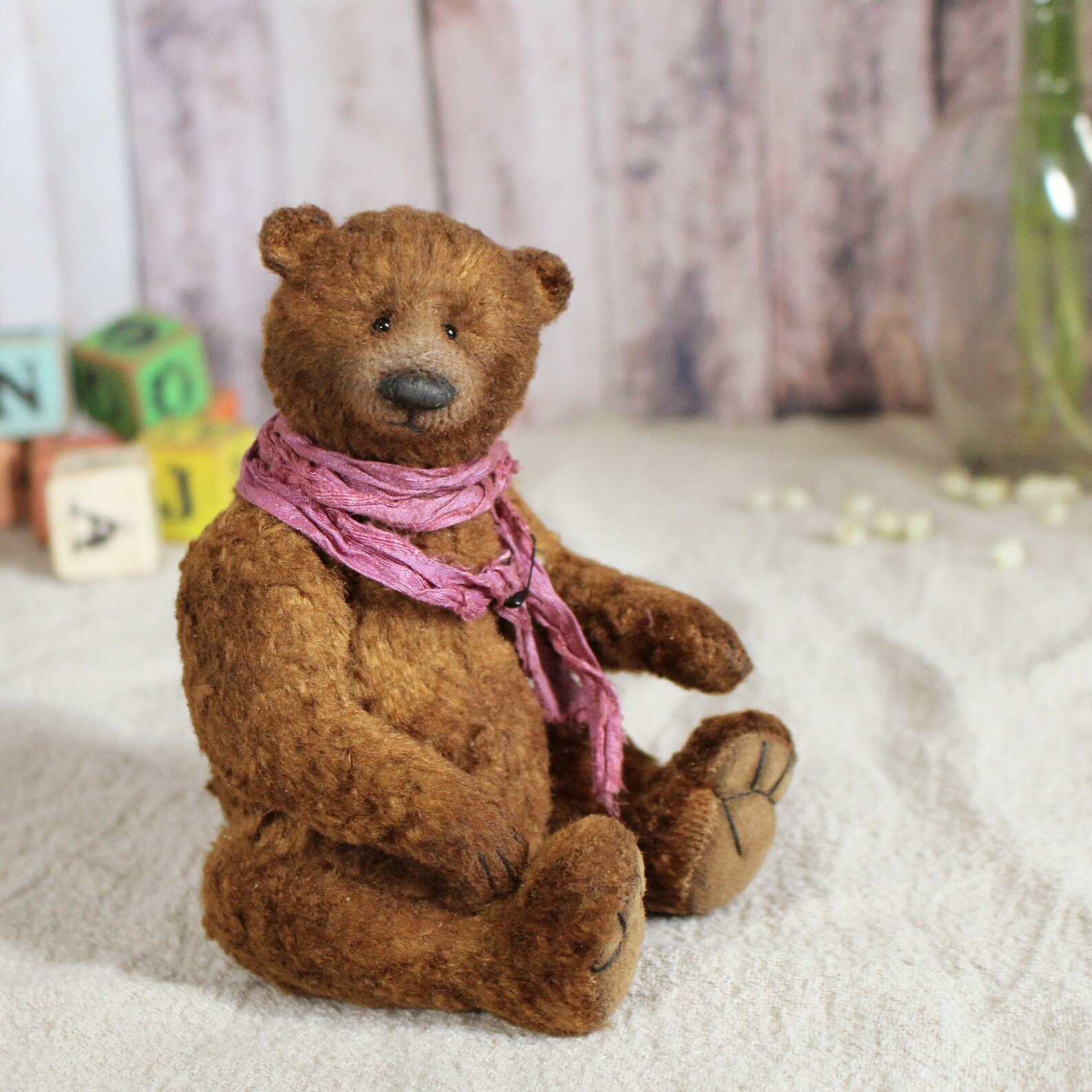 Classic Vintage Teddy Bear Pattern for Sewing Teddy Bear | Etsy