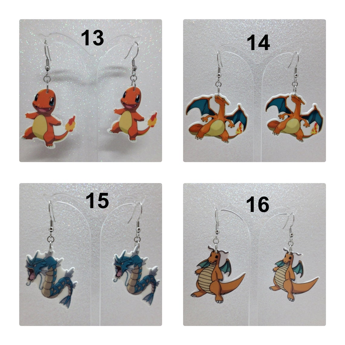 Pokemon Earrings Stainless Steel Choose Any One Pair 37 Etsy