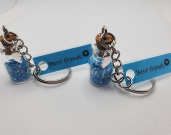 Bag Accessories Purse Accessories Daily Reminders Keychain Matching Keychains Best Friends Gifts Best Friend Keychain Bottle Keychain