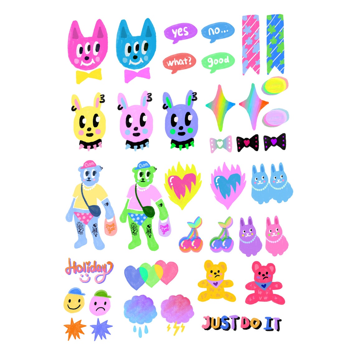 Goodnotes Stickers, Digital Sticker, Goodnotes Planner, iPad Planner