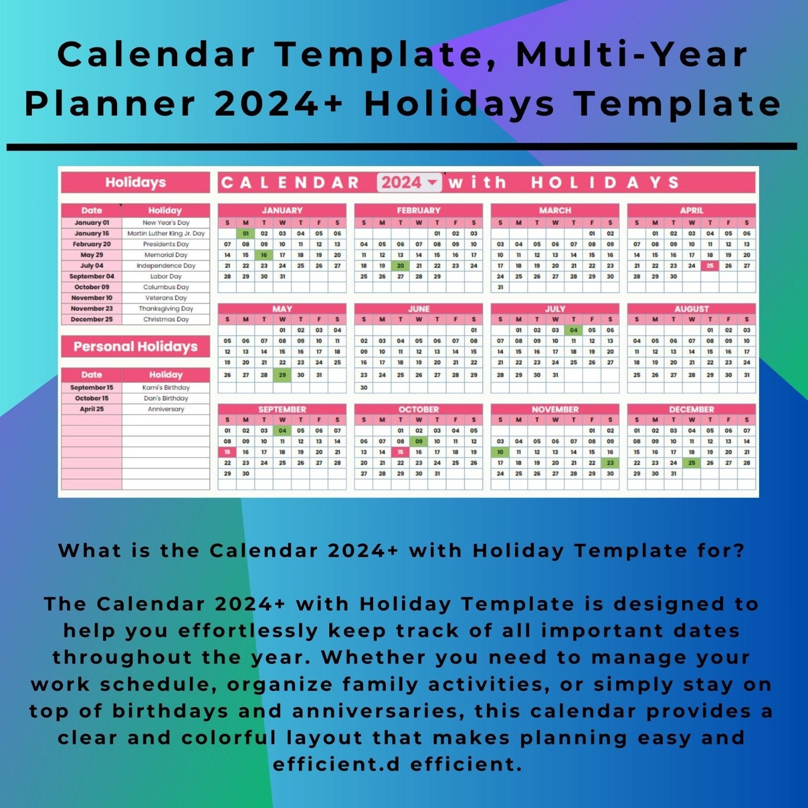 multi-year-calendar-template-2024-google-sheet-yearly-planner-date-tracker-event-organizer-long-term-plan-customizable-digital-tool-etsy