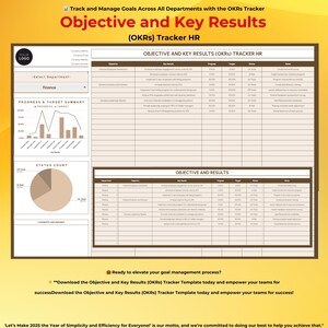 Okrs Tracker Template Google Sheets Goal Management and Performance