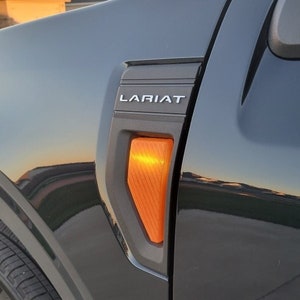 DIY Fender Light Lenses / Covers for the Ford Maverick (3D Printed Covers ONLY - NO Adhesive, Lights, or Wiring Included)