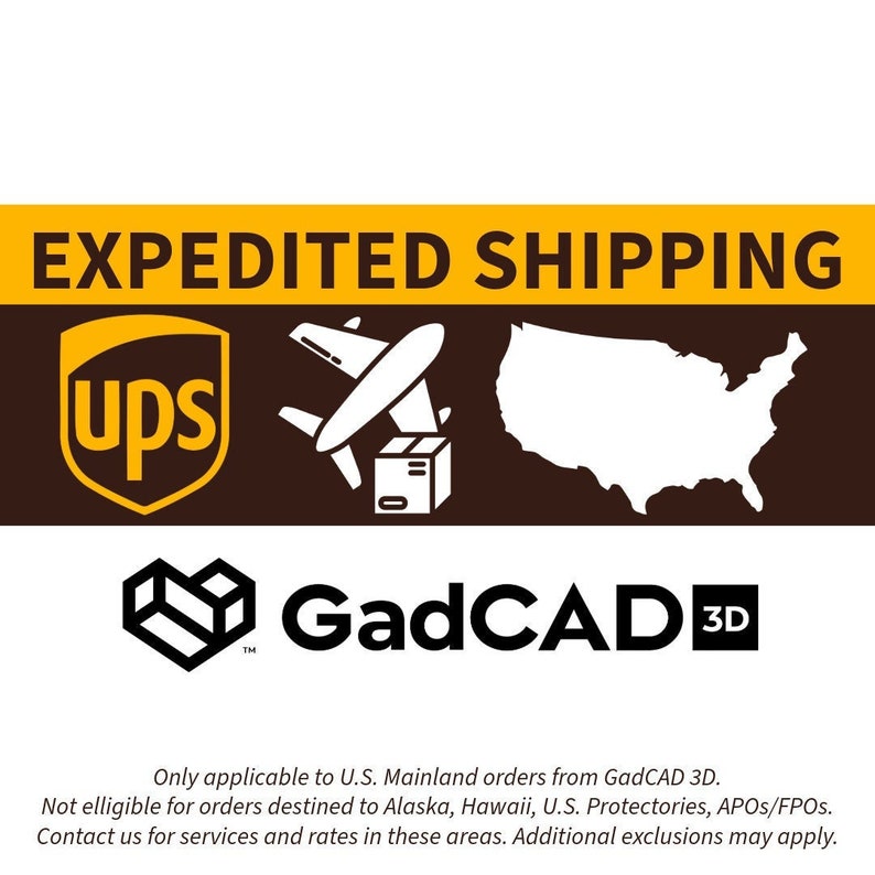 UPS Shipping Upgrades (US Mainland ONLY)