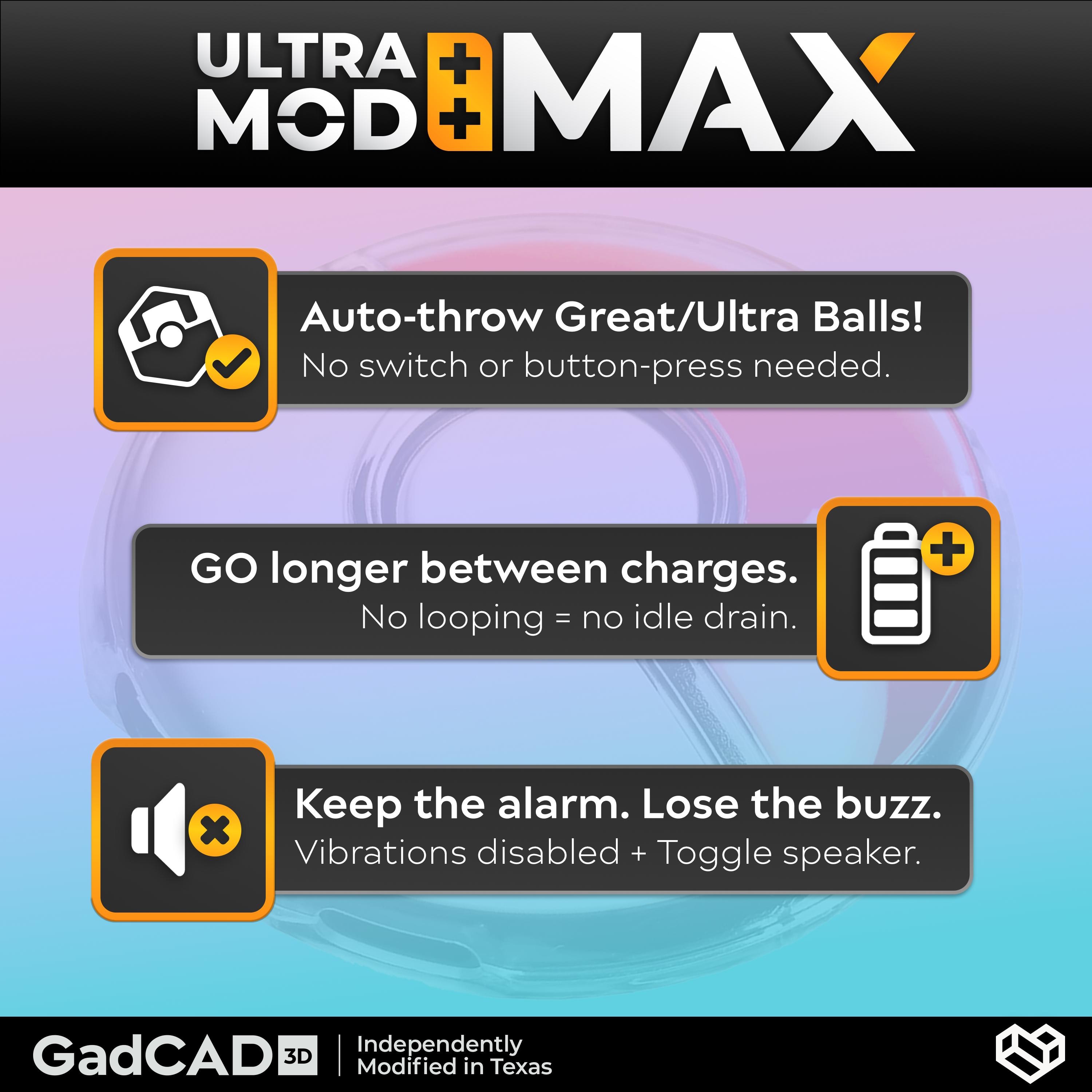 Ultra Mod: MAX (dim Leds) - Modified Switch-free 