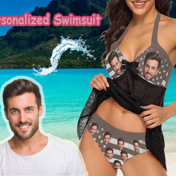 Custom Personalized Country Girl Bikini Set - Gift Idea for Besties/Friends/Girl Friends