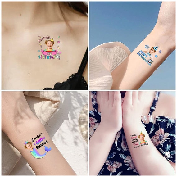 Personalized Tattooscustom Temporary Tattoo With Nametattoo - Etsy New Zealand