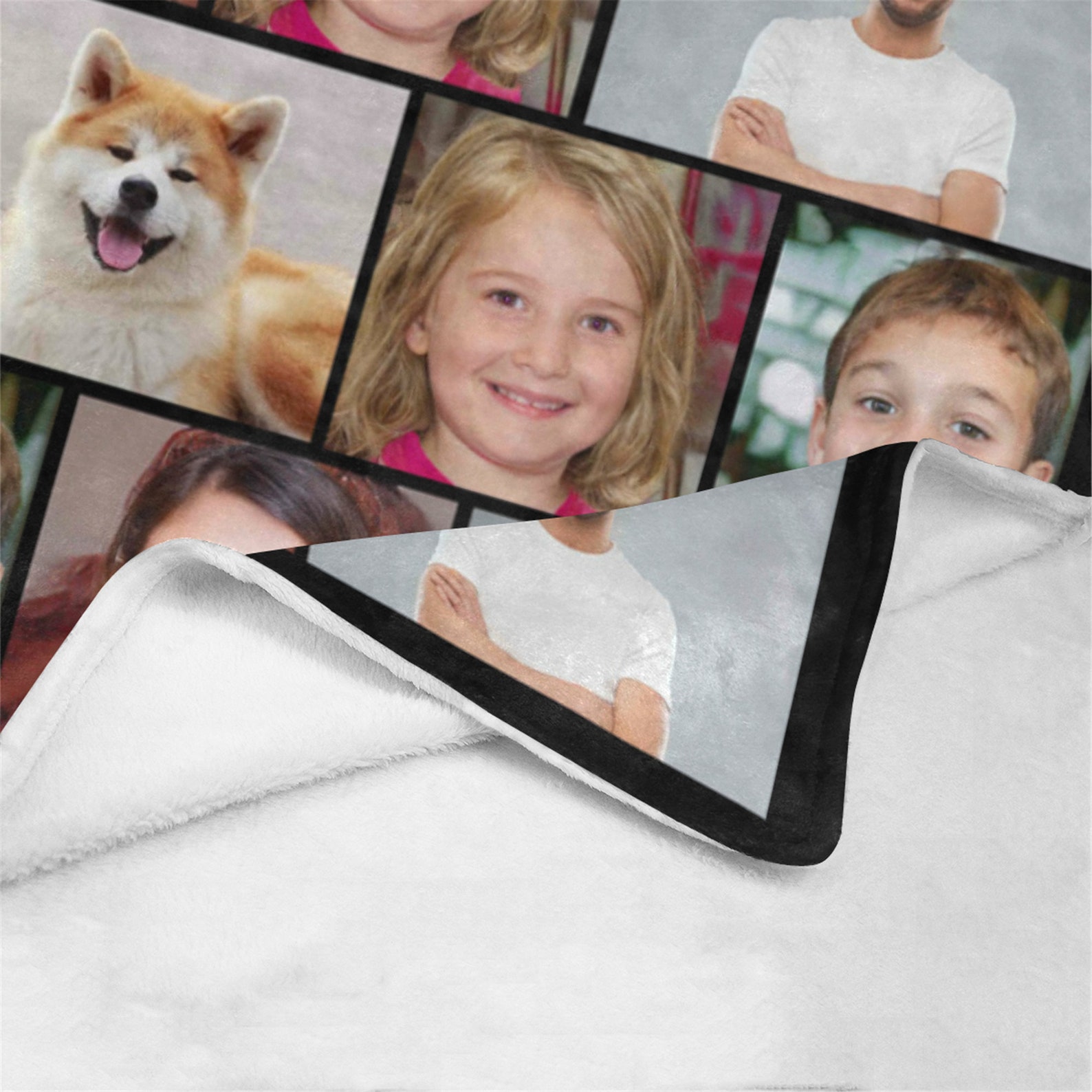 Custom Fleece Blankets with Photos Personalized Throws Etsy