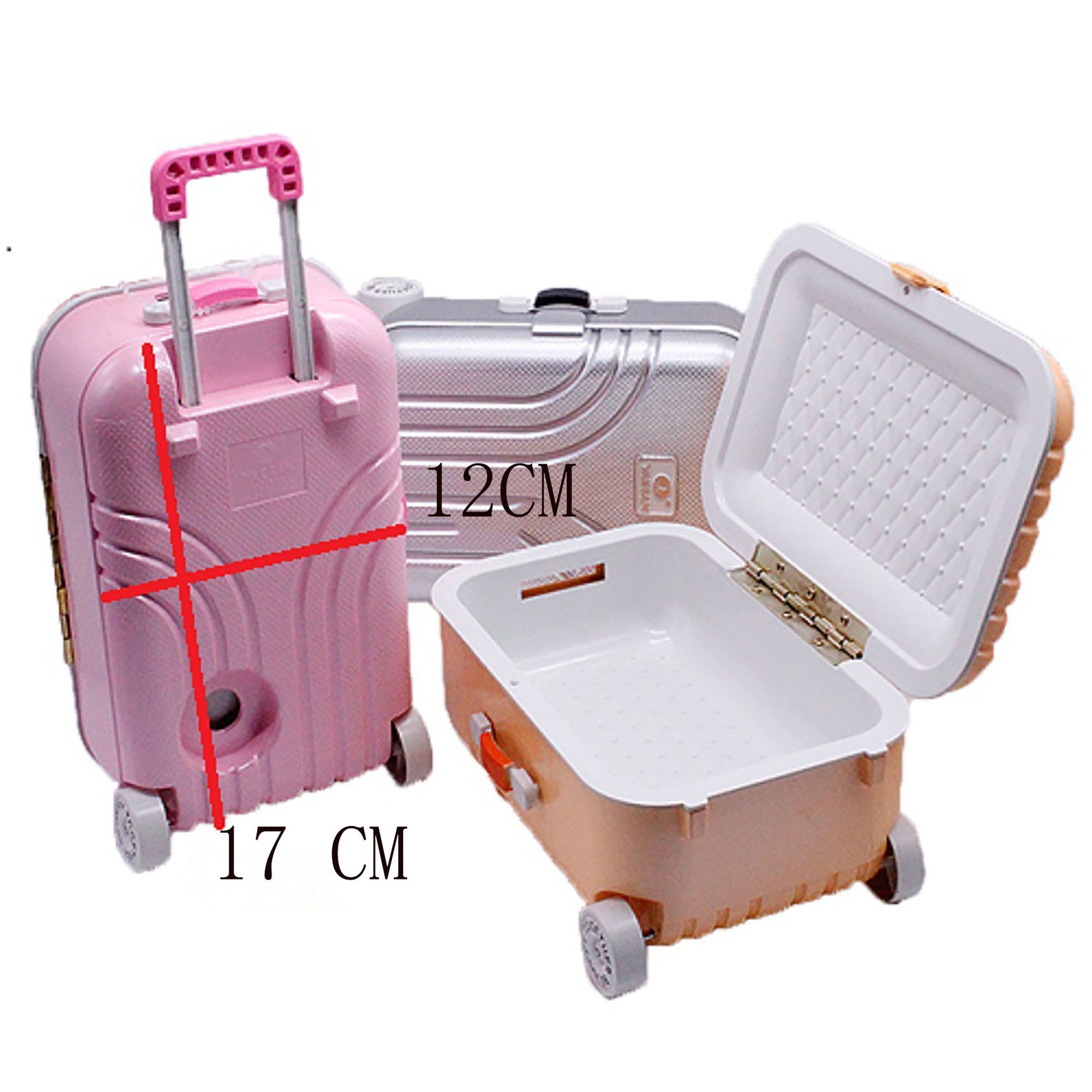 BJD 3 points doll suitcase doll suitcase trolley case girl Etsy