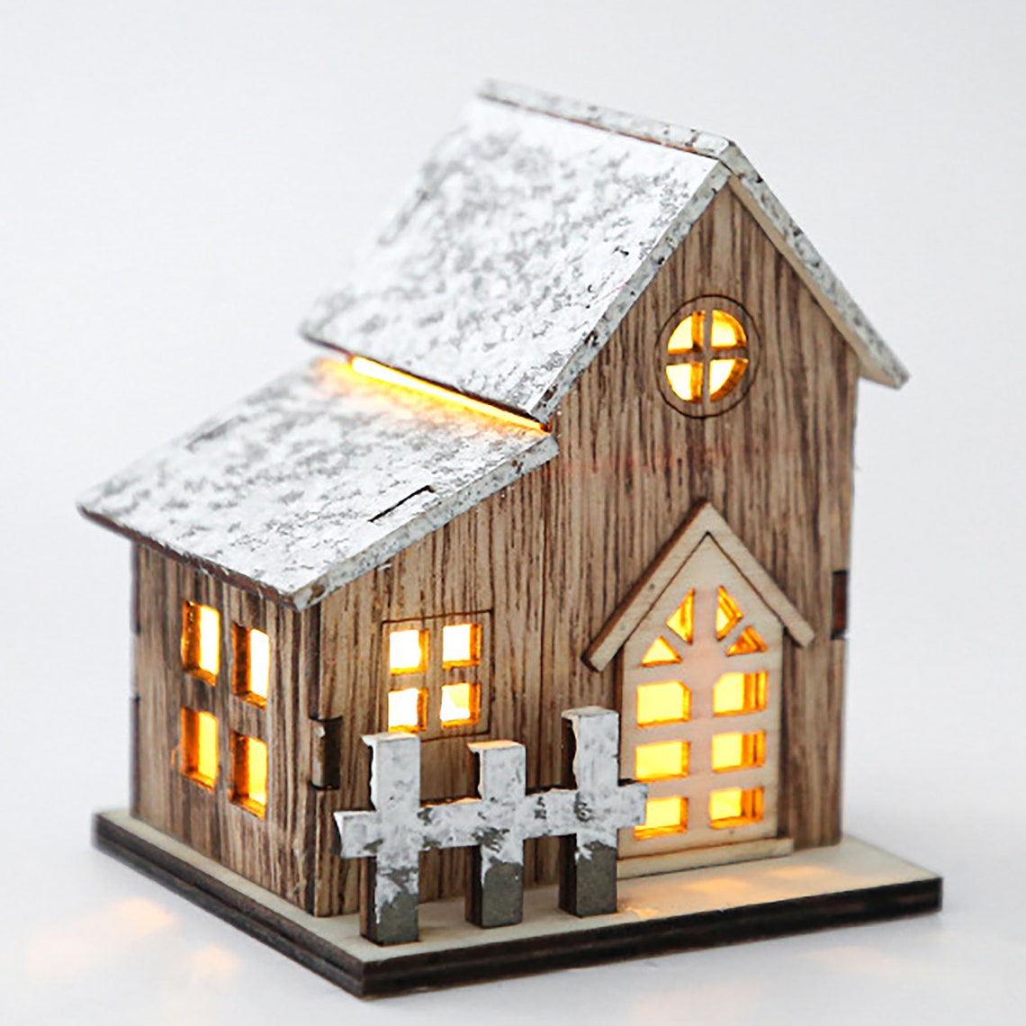 Holzhaus vintage Holzhandwerk Miniatur Holzhäuser mit Etsy