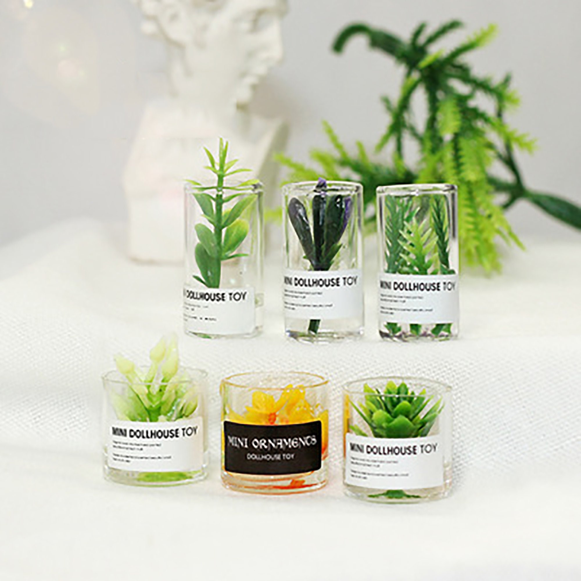 Grüne Pflanzung von kreativen Mini Glasflasche klein und | Etsy