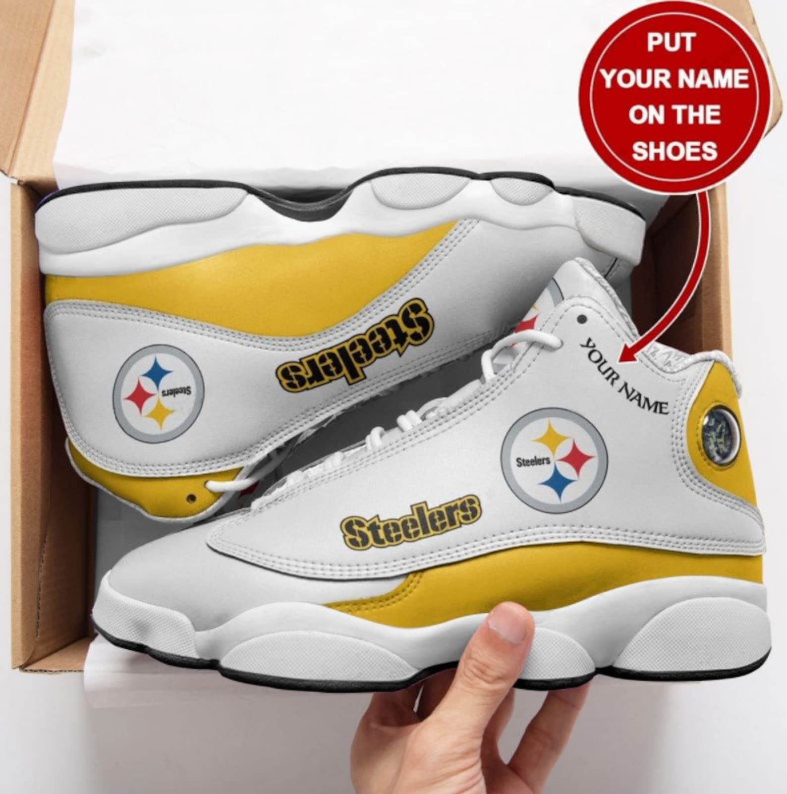custom steelers shoes