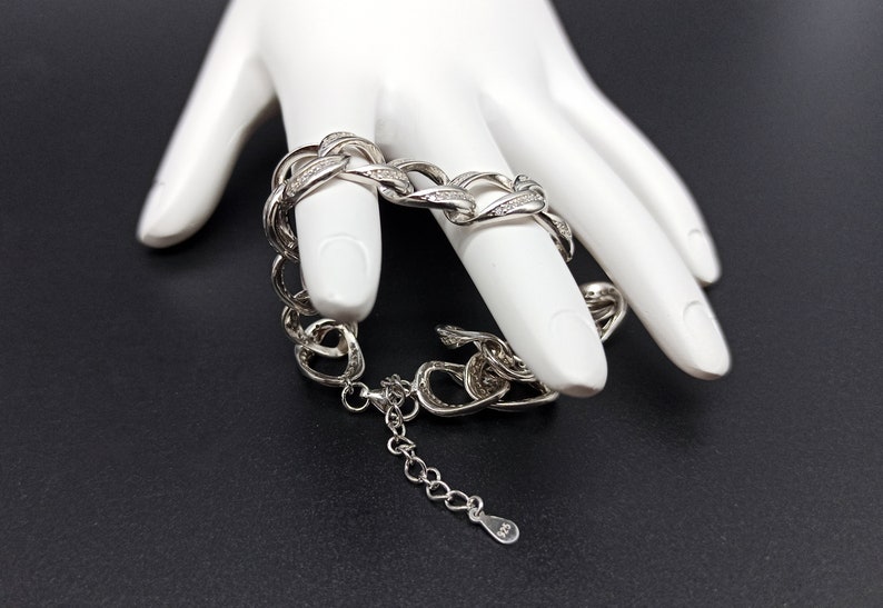 Turkish Handmade Bracelet Silver Bracelet Gift for Her Silver Bracelet Charm Silver Bracelet Chain