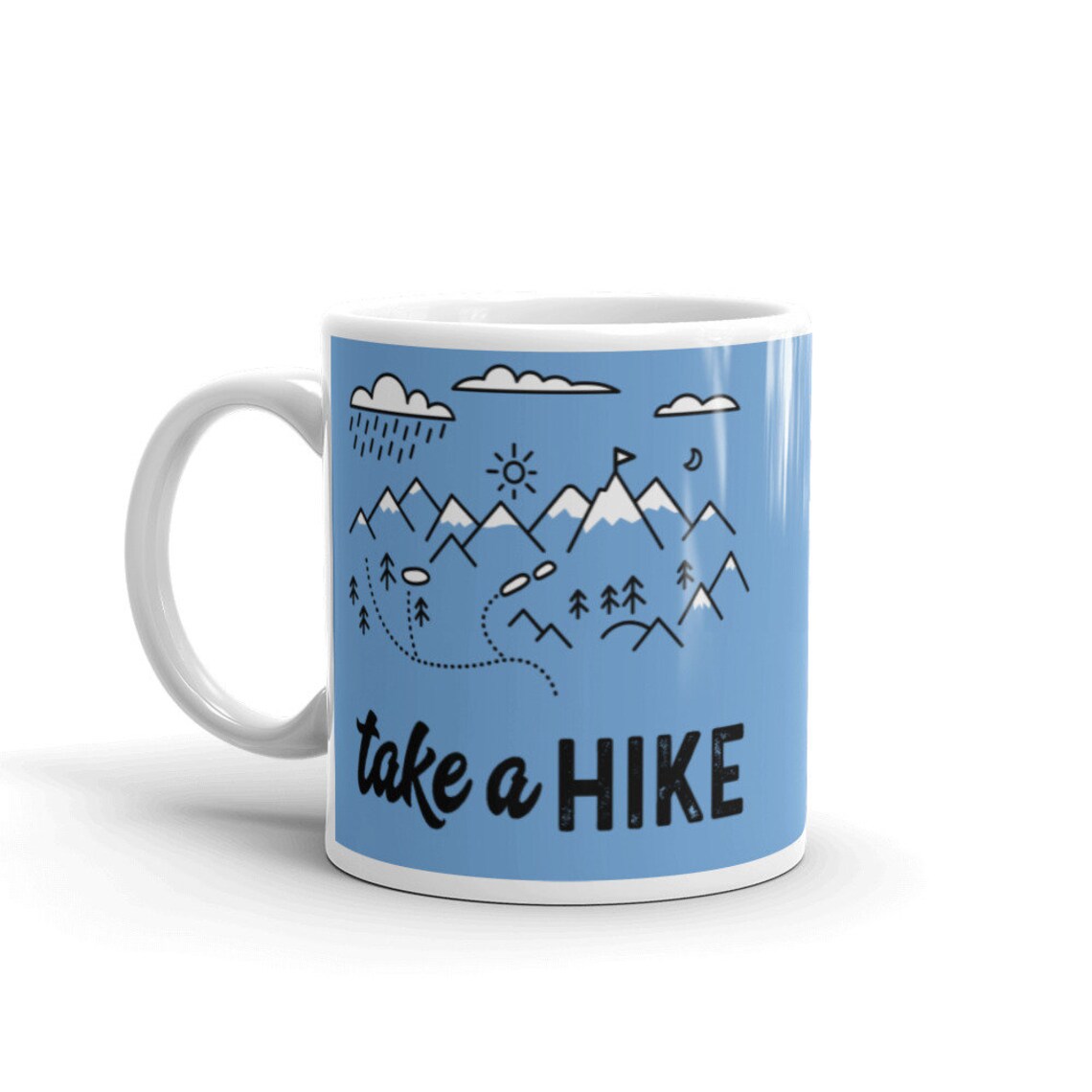 Hiking Mug Hiking Gifts Outdoors Mug Camper Gift Take a Etsy