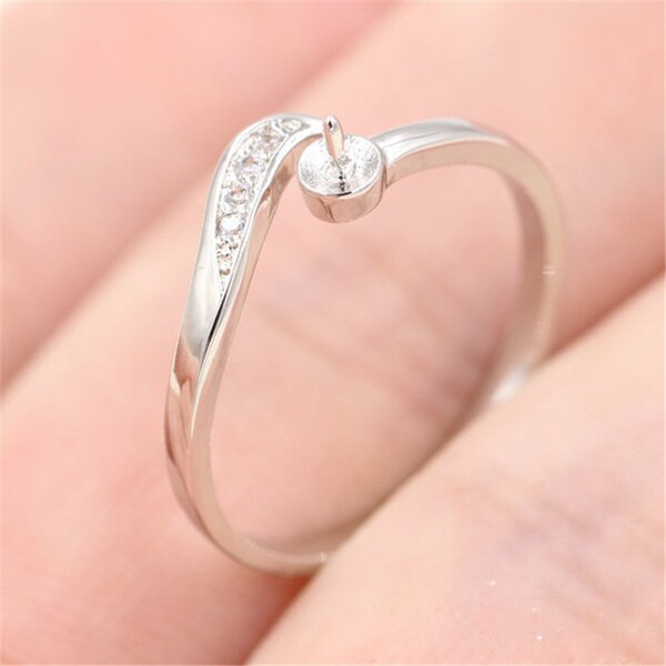 Pearl Settings Etsy