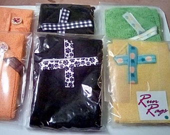 Custom RunRag (dozen)  Match your event theme or team colors! Custom Elastic and/or Embroidery