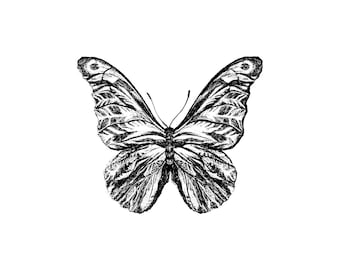 Butterfly Digital Print, Minimalist Wall Art, Minimalist Butterfly Art, Modern Line Drawing, Digital Art Download, Modern Abstract Art