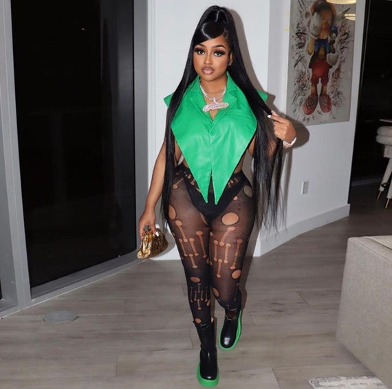 Outfits with mesh leggings top