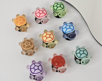 Turtle Croc Charm: Acrylic Shoe Accessories