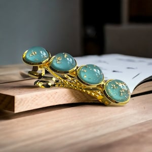 Barrette clip for women, Small Hair Accessories Cabochon Clips, Womens hair clip, Secure Fastening Hair Accessories,