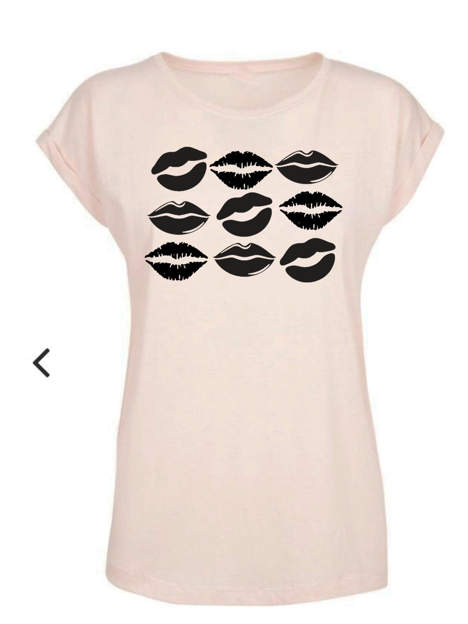 Womens LIPS TSHIRT Womens lips Shirts Trendy Print Shirts Etsy