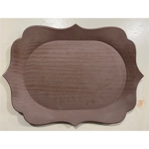 Rounded Rectangle Flourish Digital Rim Template Set for Clay, Templates ...