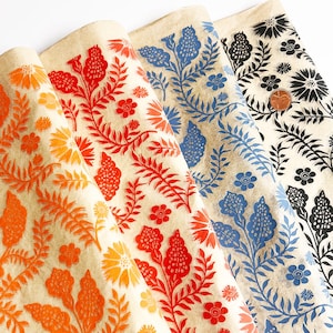 Underglaze Transfer, Ceramic Decal - Block Print