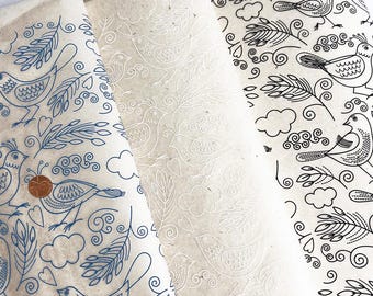 Kalkomania podszkliwna, naklejka ceramiczna - Sunny Birds