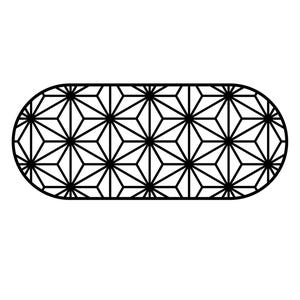 Nautical Stars Rounded Rectangle Stencil, Stencil for Clay