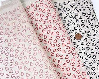 Underglaze Transfer, Ceramic Decal - Hearts